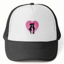 Kyss för ungevalentindag baseball hat