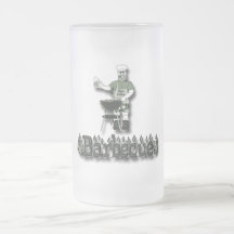 Kyssa kockgrönten kaffe kopp