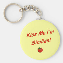 Kyssa mig den Sicilian I-förmiddagen Nyckelringar