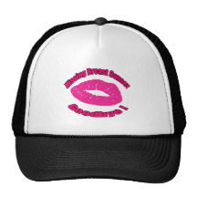 Kyssbröstcancer Goodbye Trucker Keps