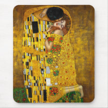Kyssen av Gustav Klimt Mus Matta