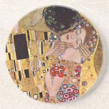 Kyssen, Gustav Klimt Dryck Underlägg