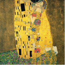 Kyssen - Gustav Klimt Photo Cut Outs
