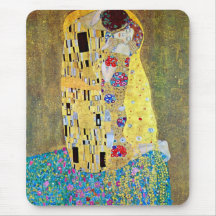 Kyssen (original- Der Kuss) vid Gustav Klimt Musmattor