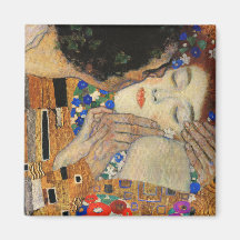 Kyssen (specificera), Gustav Klimt Magneter För Kylskåp