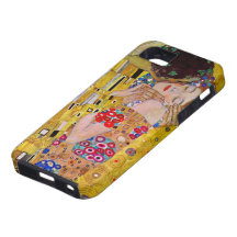 Kyssen (specificera), vid Gustav Klimt iPhone 5 Case-Mate Skal