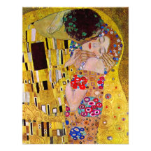 Kyssen (specificera), vid Gustav Klimt Inbjudan