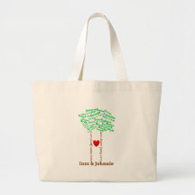 L familj tote bag