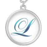 L Monogramhänge Anpassningsbar Halsband