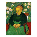 La Berceuse, kvinna som vaggar en vagga, Van Gogh Vykort