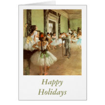 La Classe de Danse av Edgar Degas Hälsningskort