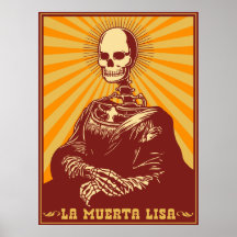 La Muerta Lisa Print