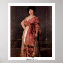 La Tirana av Francisco De Goya Print