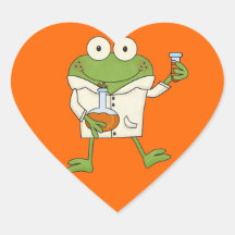 Laboratoriumgroda Klistermärke