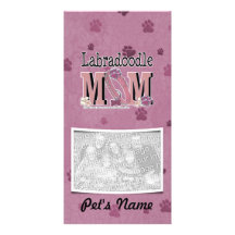 LabraDoodle MAMMA Fotokort