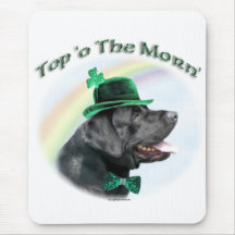 Labrador Retriever som är bästa av morgonen Mus Matta