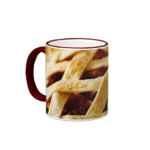 Läcker thanksgiving bakad paj kaffe kopp