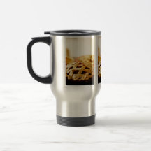 Läcker thanksgiving bakad paj kaffe kopp