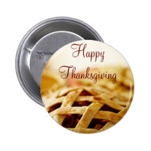 Läcker thanksgiving bakad paj knapp med nål