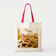 Läcker thanksgiving bakad paj tygkasse