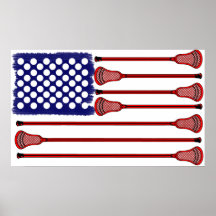 Lacrosse AmericasGame Affischer