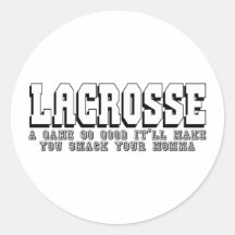 LacrosselivsstilMommaSmack klistermärke