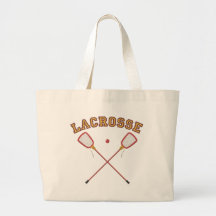Lacrossetotot hänger lös (guld) tote bag
