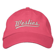 Lag Westie Broderad Baseball Keps