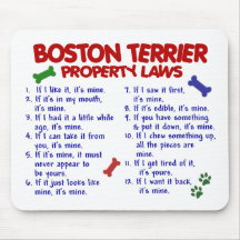 Lagar 2 för Boston Terrieregendom Mus Mattor