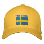 Broderade Patriotiska Kepsar