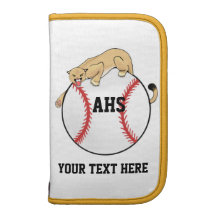 Lagledare baseball för puma för Plannerfolioark Personlig Almanacka