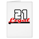 "Laglig 21" design Kort