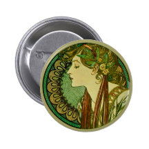 Lagrar Alphonse Mucha Knappar