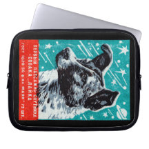 Laika 1957 utrymmehunden laptopskydd