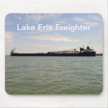 Lake Erie fraktbåt Mousepad Musmatta