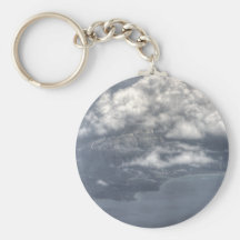 Lake Tahoe From The Sky Keychain