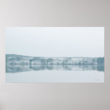 Lakeshore dimmig morgon posters