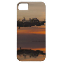 lancaster bombplan den hem- elasticiteten iPhone 5 Case-Mate fodral