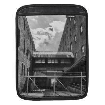 Lancaster stad som bygger den Macbook sleeven