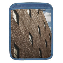 Lancaster stad som bygger den Macbook sleeven