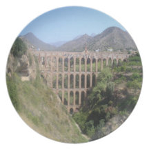 Land beskådar - Aquaduct Dinner Plate