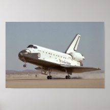 Landning av rymdfärjan Atlantis (STS-61B) Posters