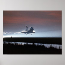 Landning av rymdfärjan Columbia (STS-80) Print