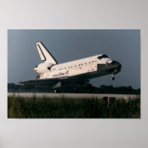 Landning av rymdfärjaupptäckten (STS-70) Posters
