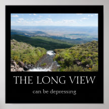 Långa View kan vara deprimerande Print