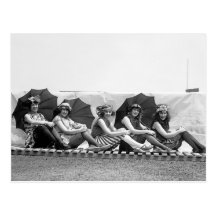 Lansburg badningflickor: 1922 vykort