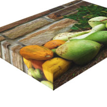 Lantgårdkalebasskanfas Sträckta Canvas Tryck