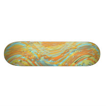 Lantlig vinkar Skateboard