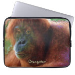 Laptop sleeve för vildorangutan- & solljusdjurliv laptopskydd