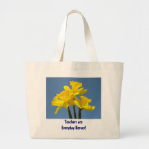 Lärare är dagliga hjältar! Totot hänger lös påskli Tote Bag